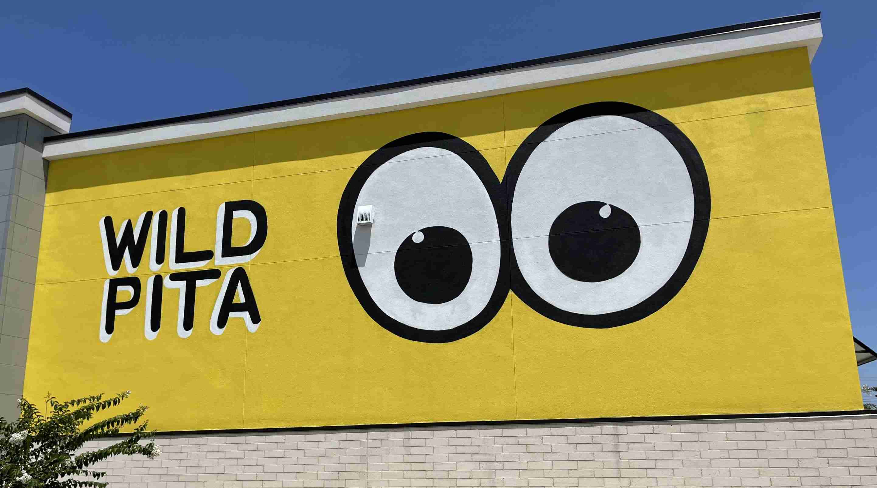 Wild Pita Restaurant Sign